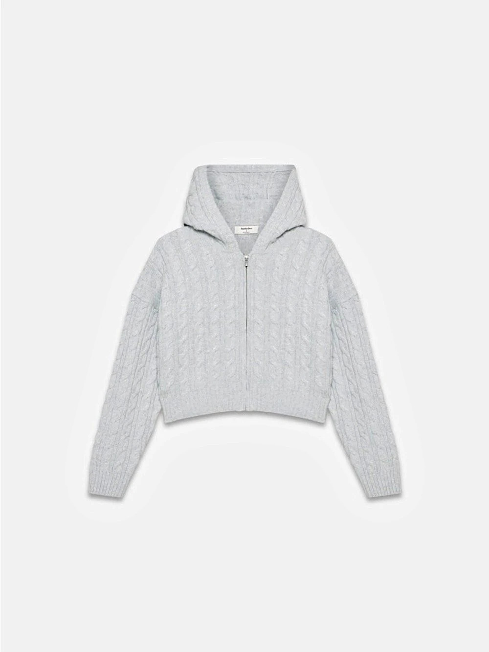 Aritzia Octavia Zip Hoodie Gray